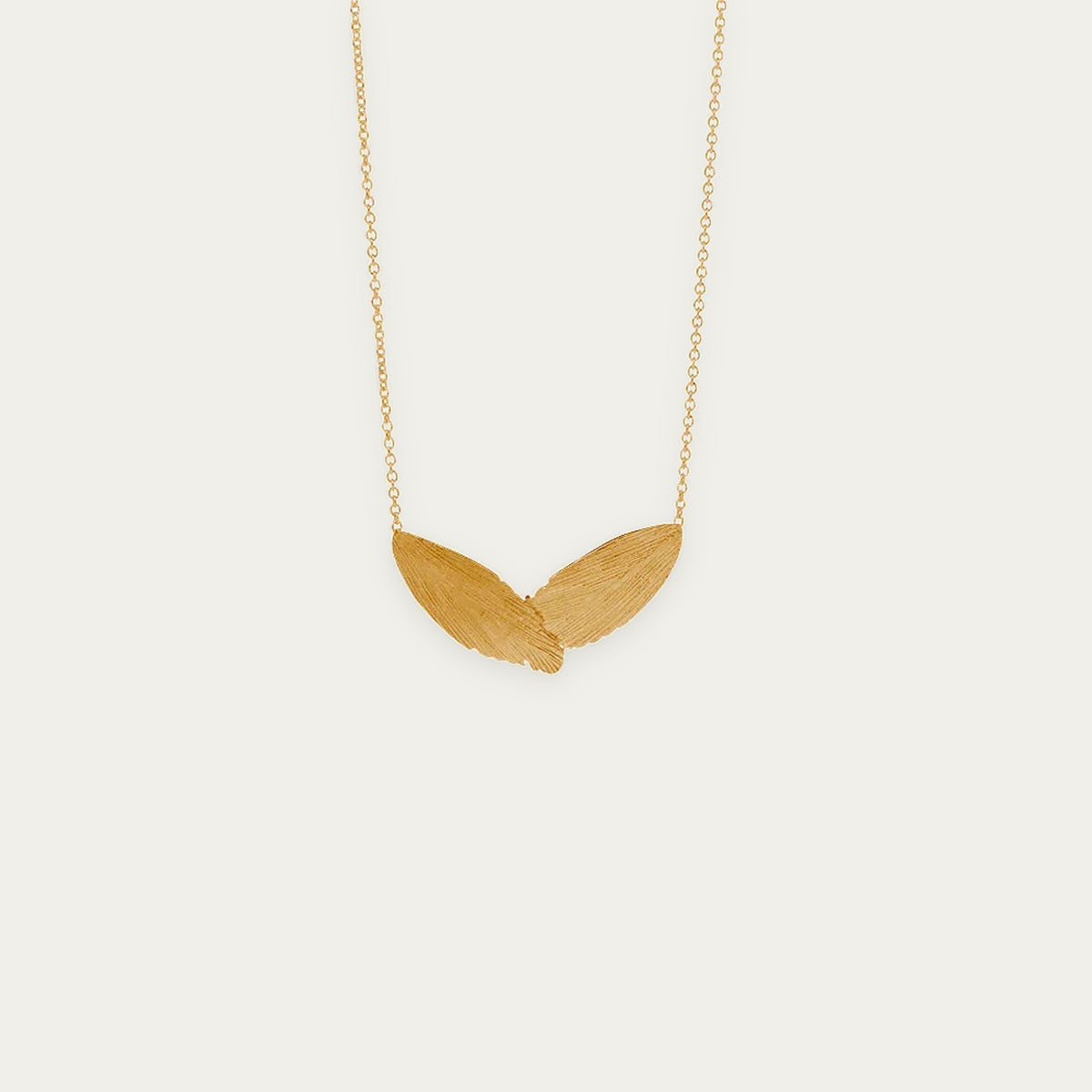 RAVEN NECKLACE golden