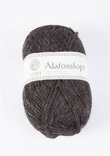 Icelandic sweaters and products - Alafoss Lopi 0005 - black heather Alafoss Wool Yarn - NordicStore