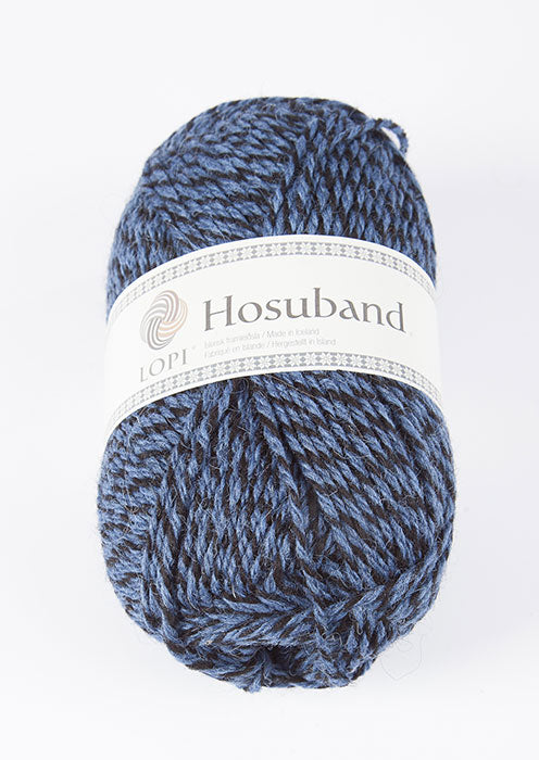 Icelandic sweaters and products - Hosuband - Blue/Black 0226 Hosuband Wool Yarn - NordicStore
