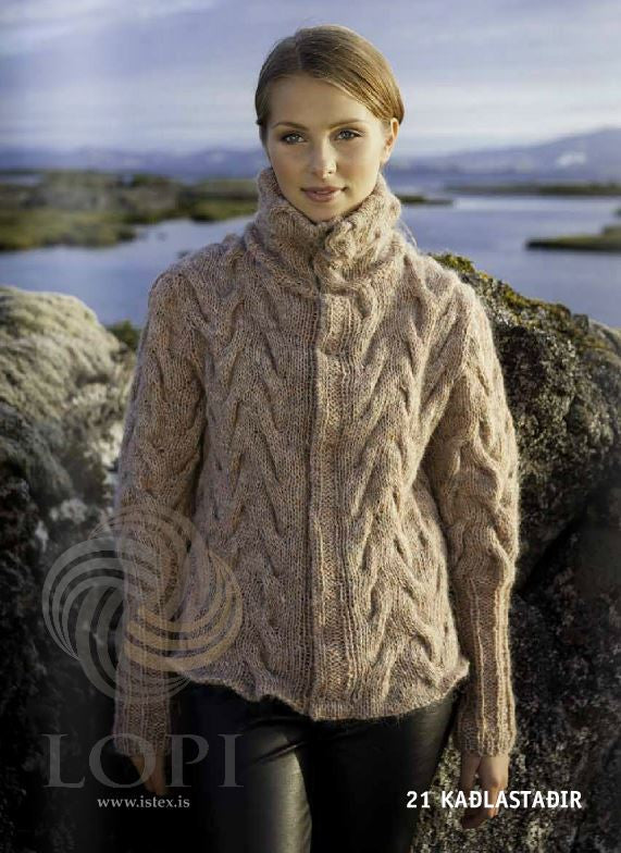 Icelandic sweaters and products - Kaðlastaðir Women Wool Cardigan Tailor Made - NordicStore