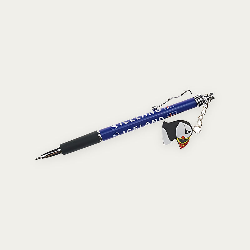 Pen ICELAND w puffin charm
