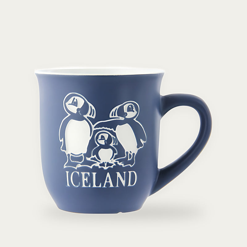 Mug Jazz Puffin family Blue