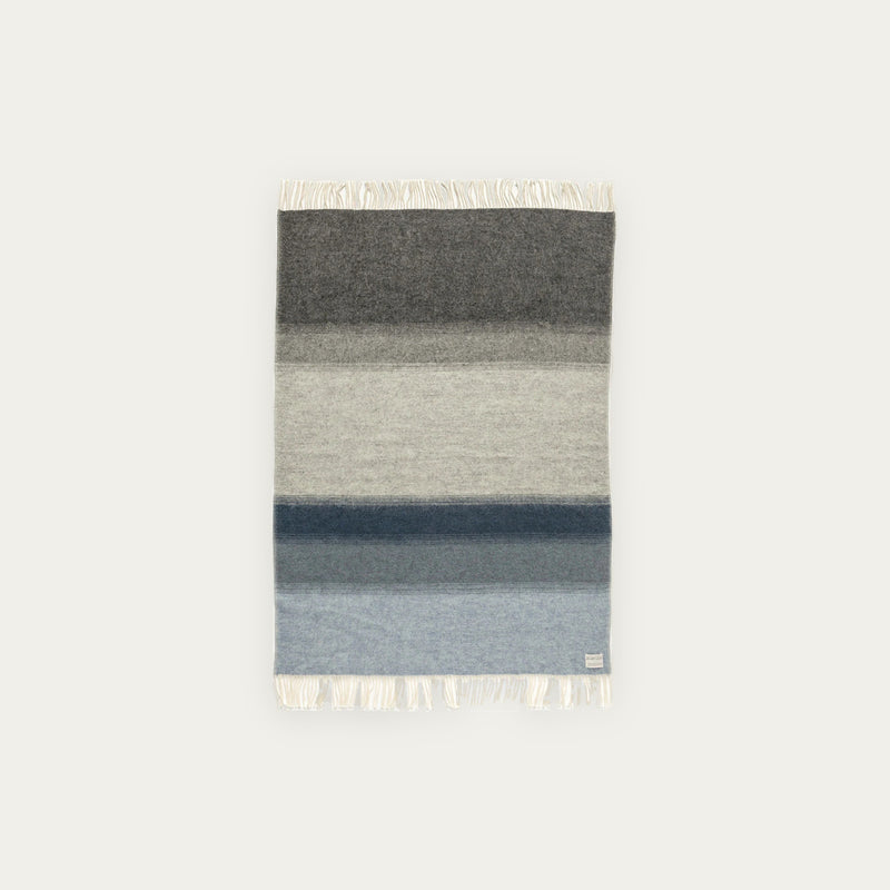 Ægissíða Wool Blanket - Grey/Blue (1052)