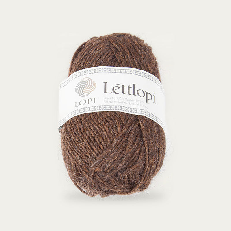 Lett Lopi 0867 - chocolate heather