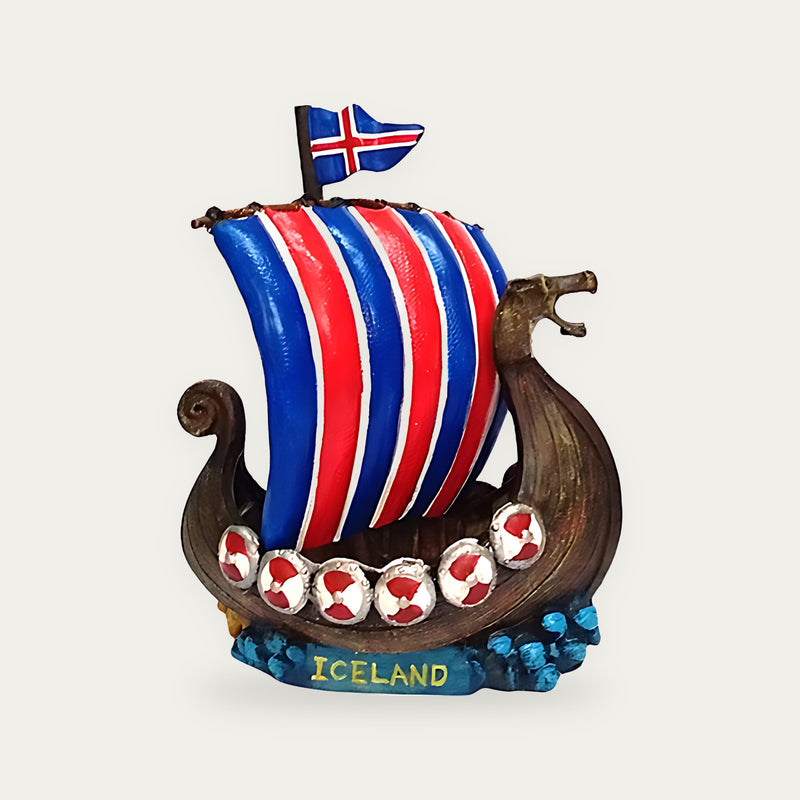 Viking ship ICELAND