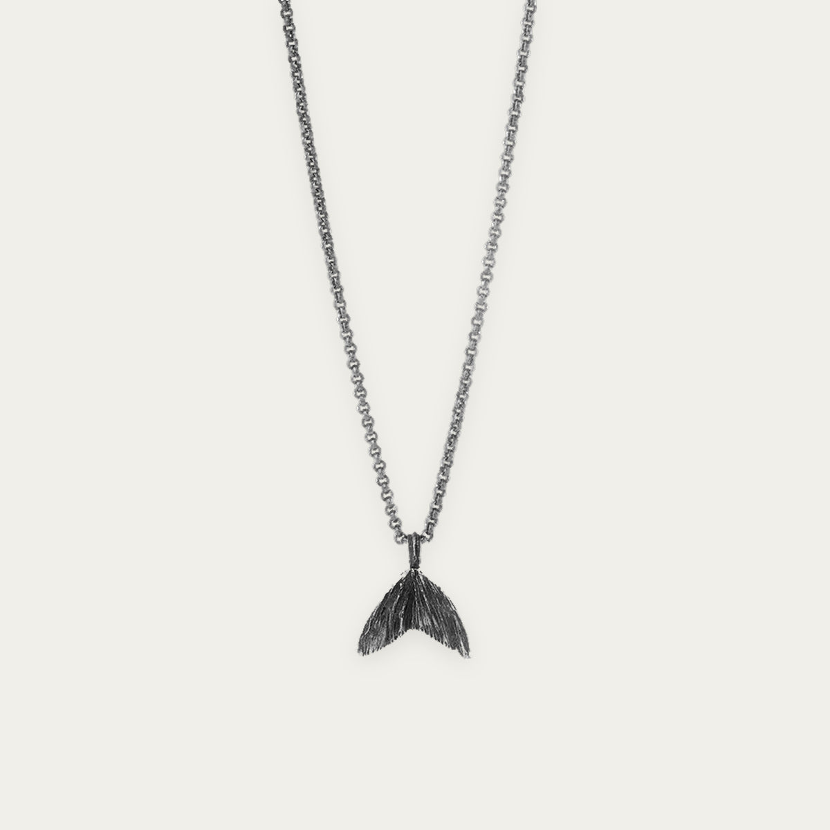 LAX NECKLACE oxidized silver