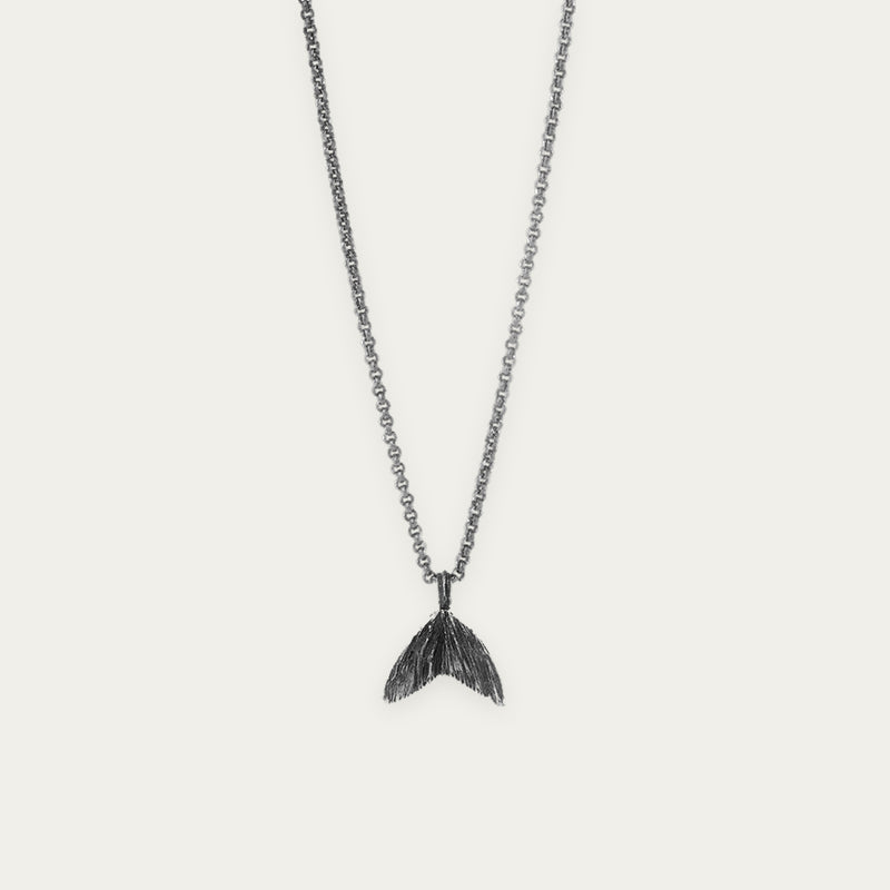 LAX NECKLACE oxidized silver