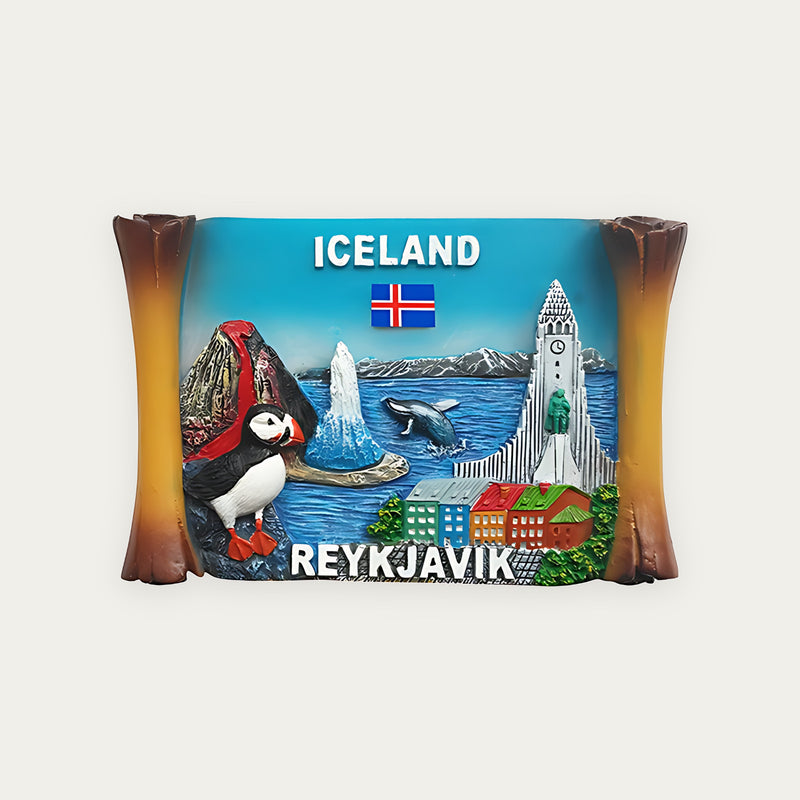 Magnet Roll Iceland/Reykjavik
