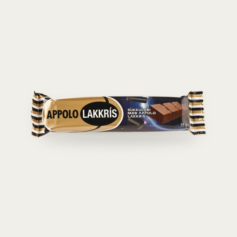 Appolo Liquorice Covered w/ Chocolet