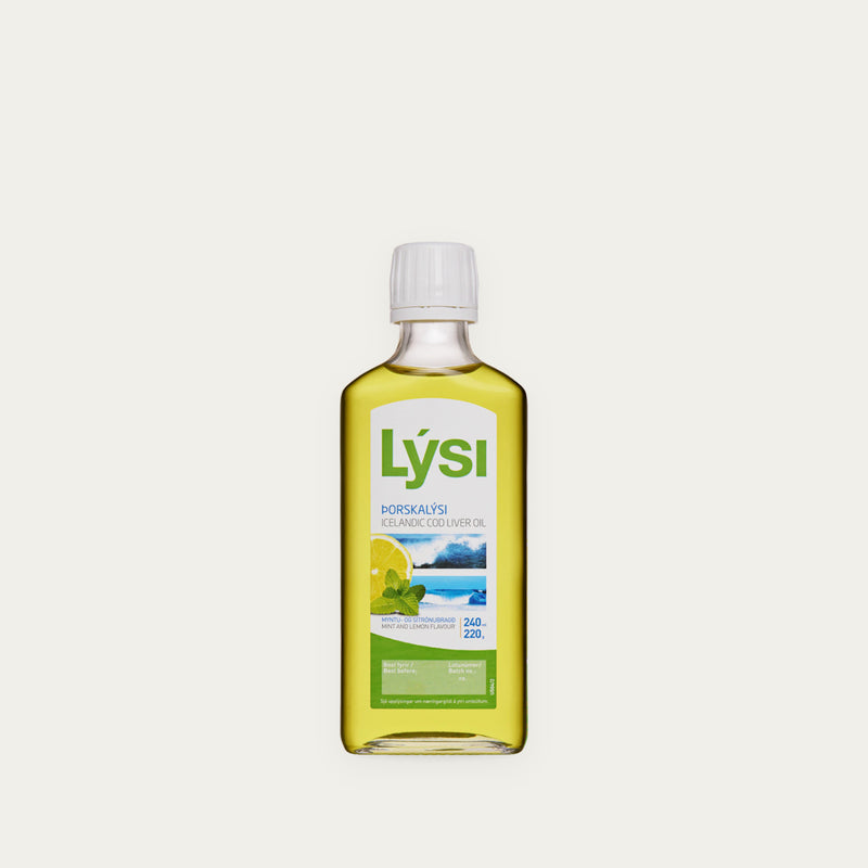 Cod Liver Oil Mint & Lemon (240ml)