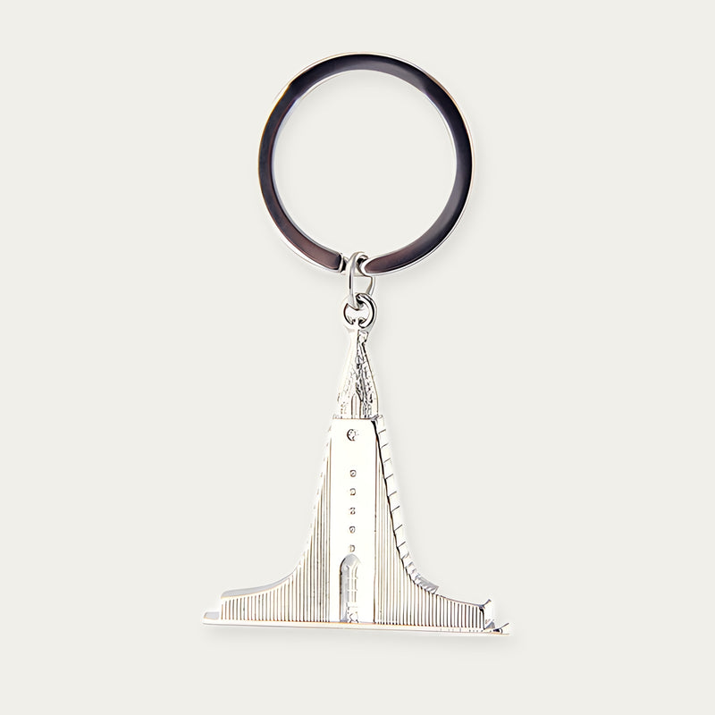 Keyring Hallgrimskirkja metal