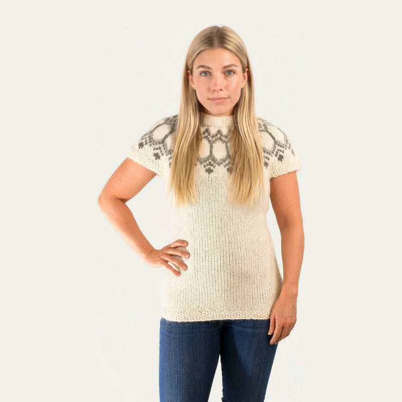 Wool Vest White