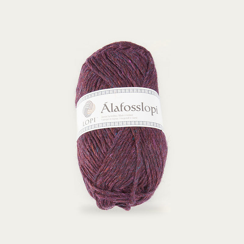 Alafoss Lopi 9961 - bordeaux heather