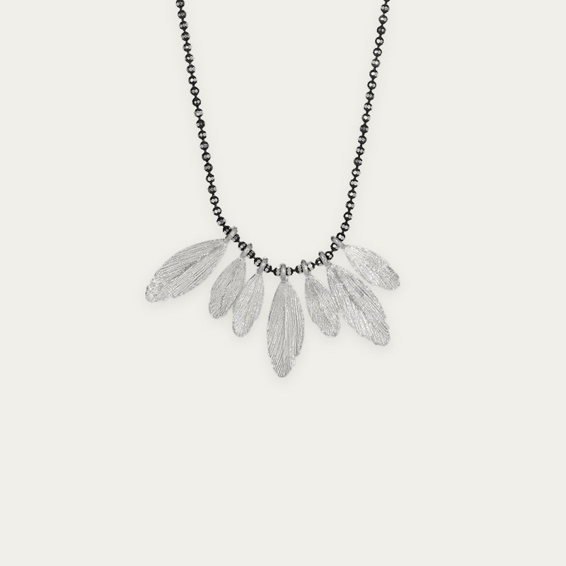 RAVEN NECKLACE silver