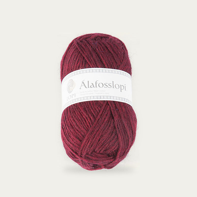 Alafoss Lopi 1242 - oxblood red