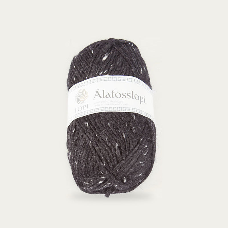 Alafoss Lopi 9975 - black tweed