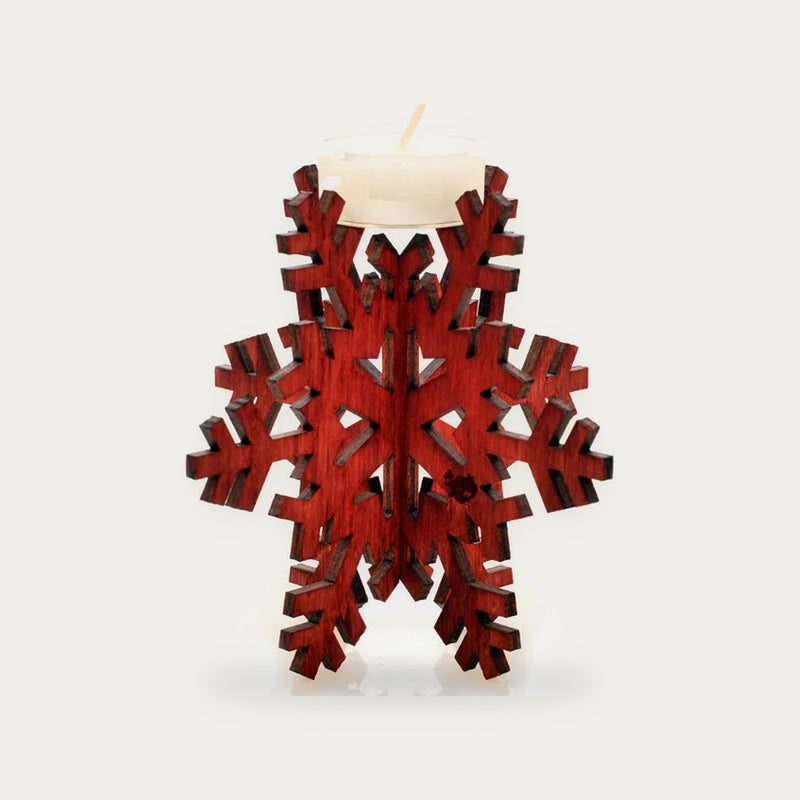 Candle Holder Snowflake II