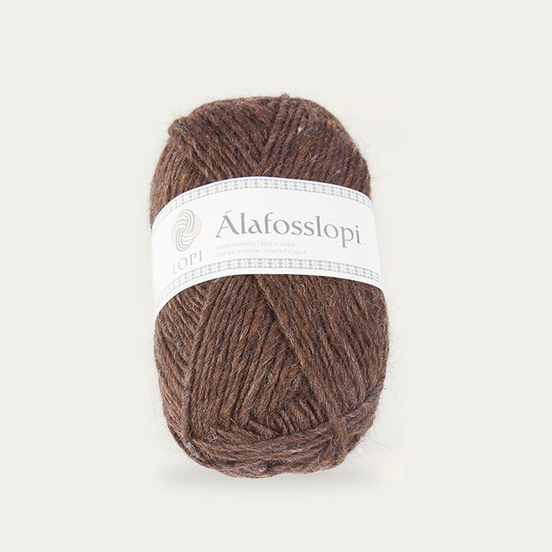 Alafoss Lopi 0867 - chocolate heather
