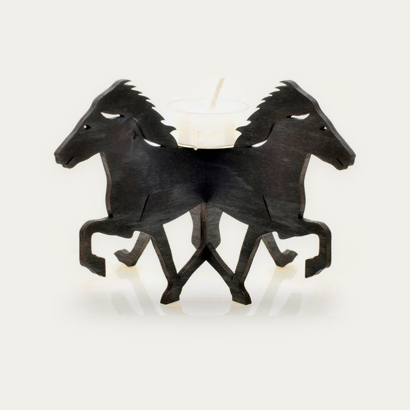 Candle Holder Horse