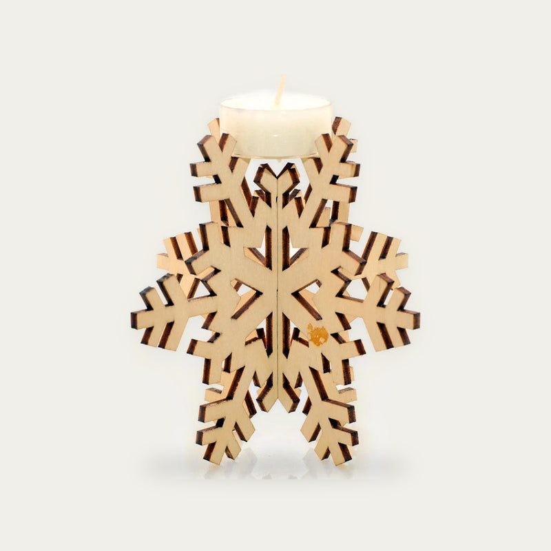 Candle Holder Snowflake