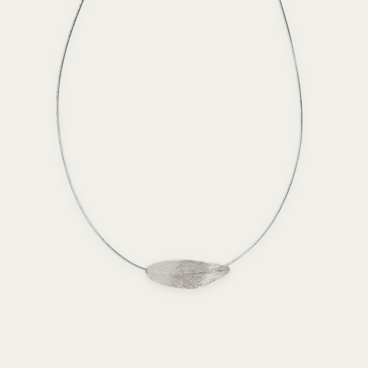RAVEN NECKLACE silver
