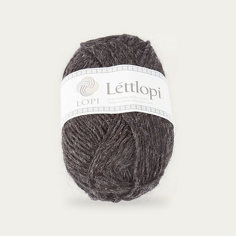 Lett Lopi 0005 - black heather