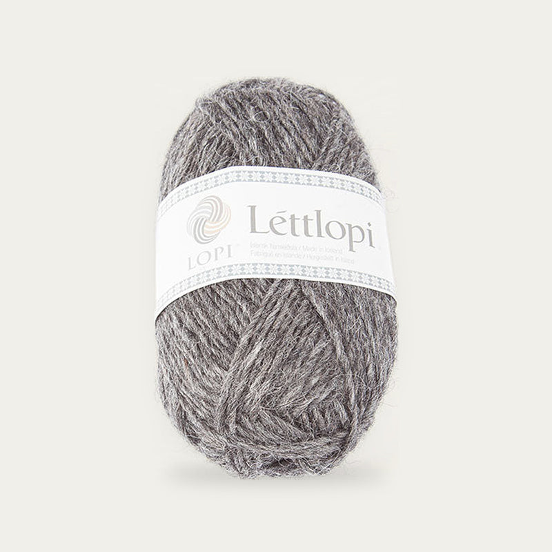 Lett Lopi 0058- dark grey heather