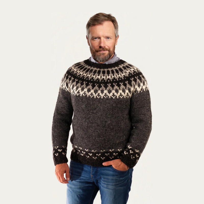 Skipper Wool Pullover Grey