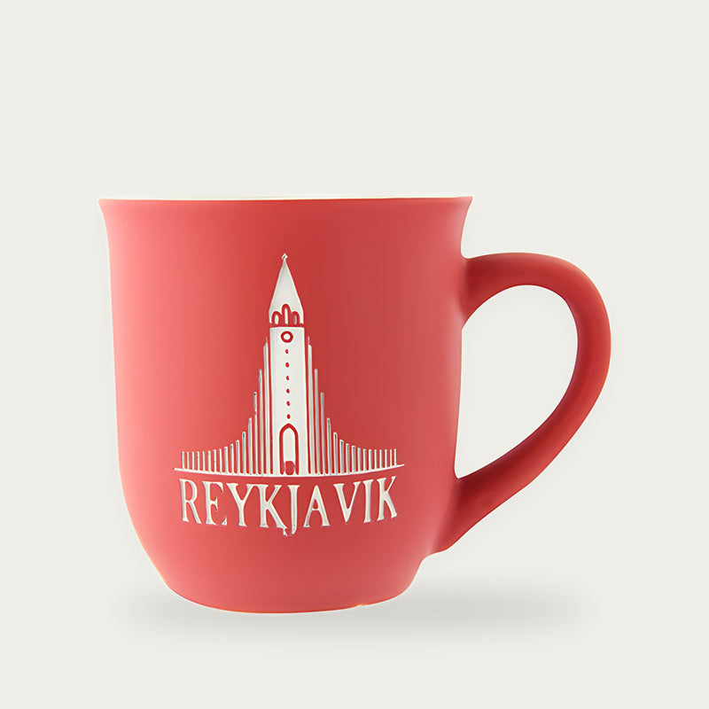 Mug Jazz Hallgrimskirkja Red