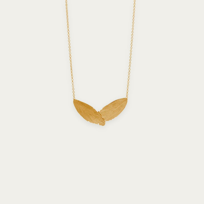 RAVEN NECKLACE golden
