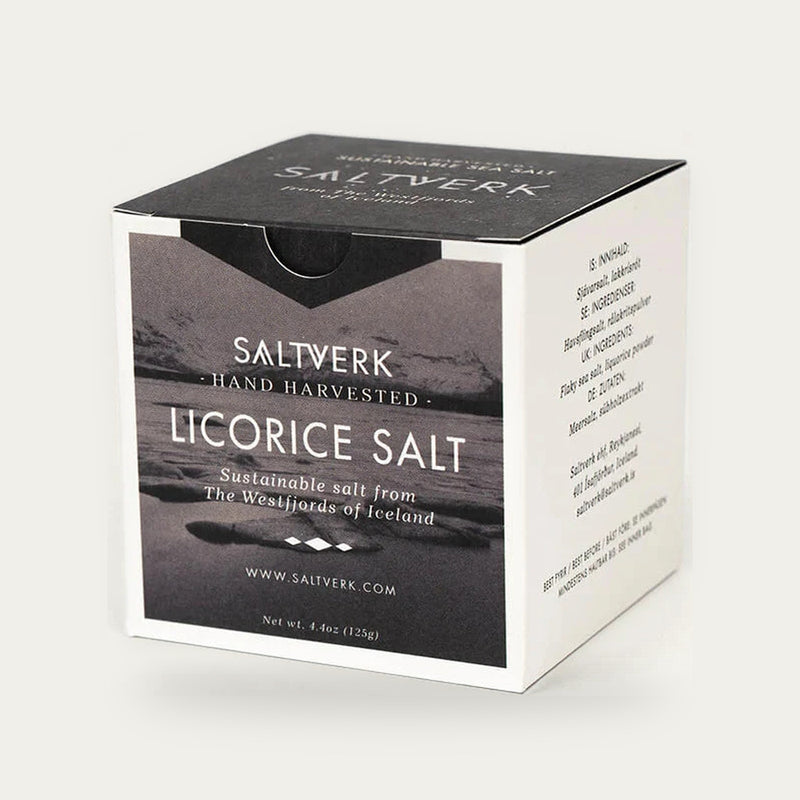 SALTVERK - LICUORICE SALT (125gr)