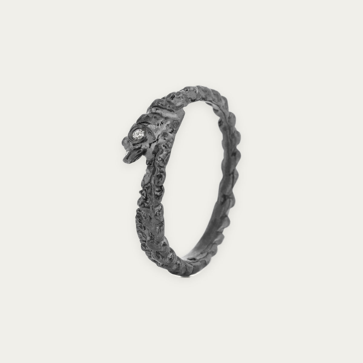 ASTERIAS RING oxidized silver (419 OX)