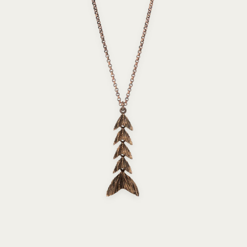 LAX NECKLACE bronze