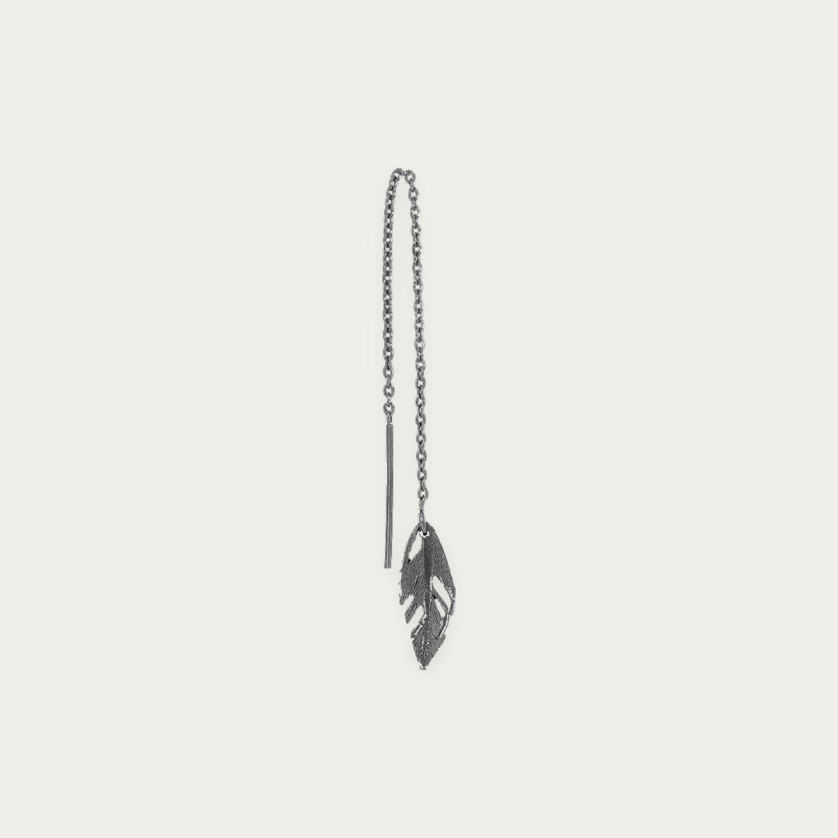 Aurum Oxidized Silver Falcon Earrings (Falcon 103 OX)