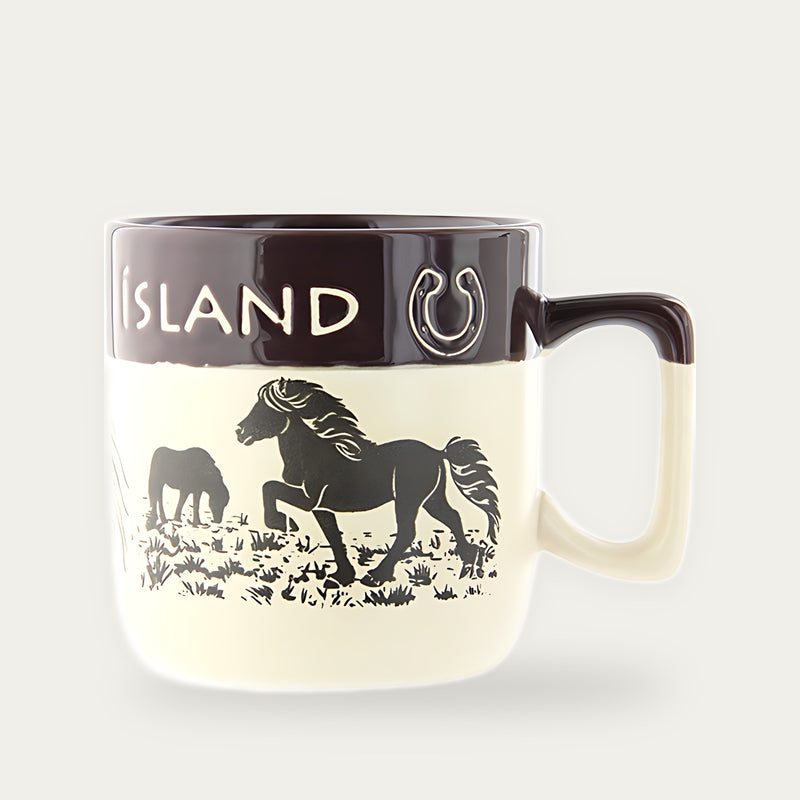 Mug Two tone Iceland Horse
