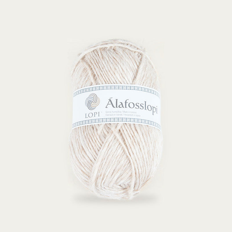 Alafoss Lopi 9972 - ecru heather