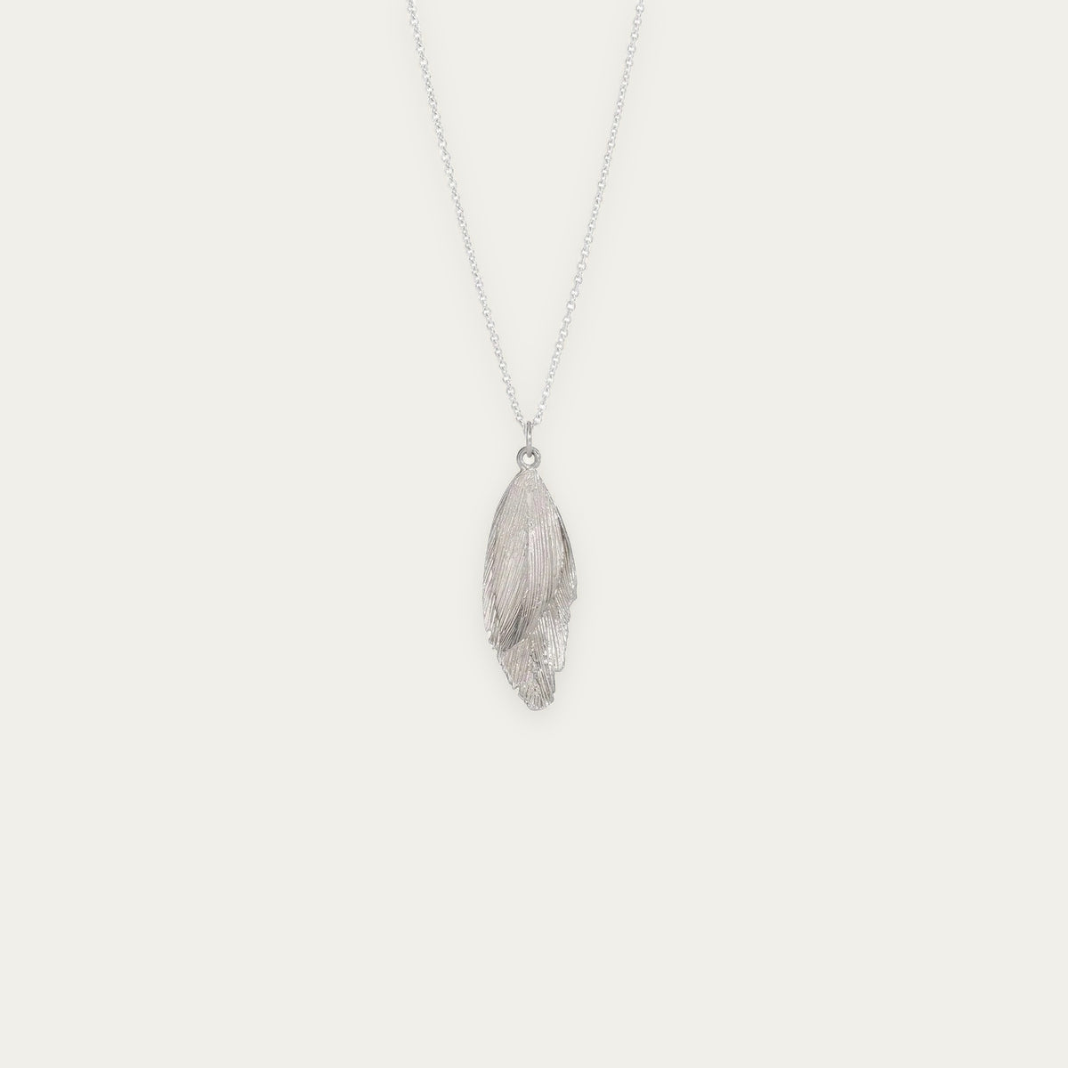 RAVEN NECKLACE silver