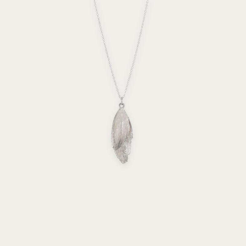 RAVEN NECKLACE silver