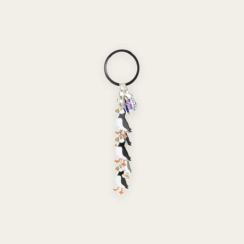Keyring Charms repeat puffin