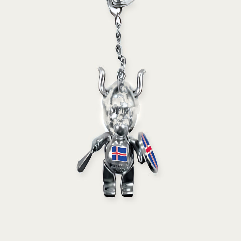 Keyring Viking Iceland moveable