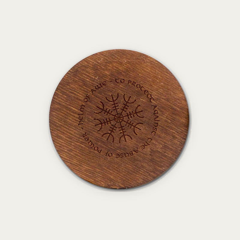 Coaster With Runes Of  Ægishjálmur