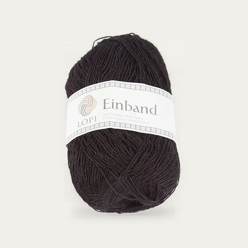 Einband 0059 Wool Yarn - Black