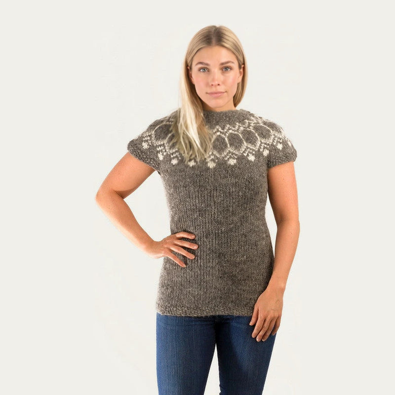 Wool Vest Grey