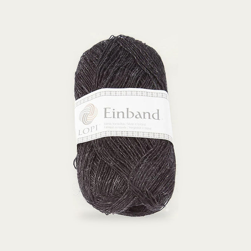 Einband 0151 Wool Yarn - Black Heather