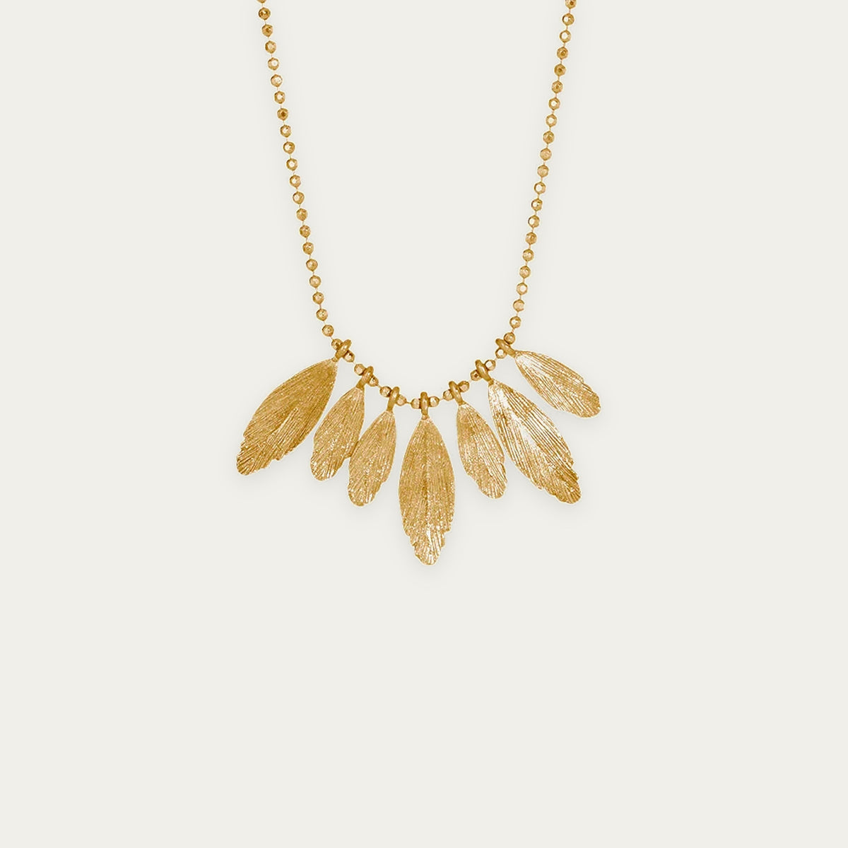 RAVEN NECKLACE golden