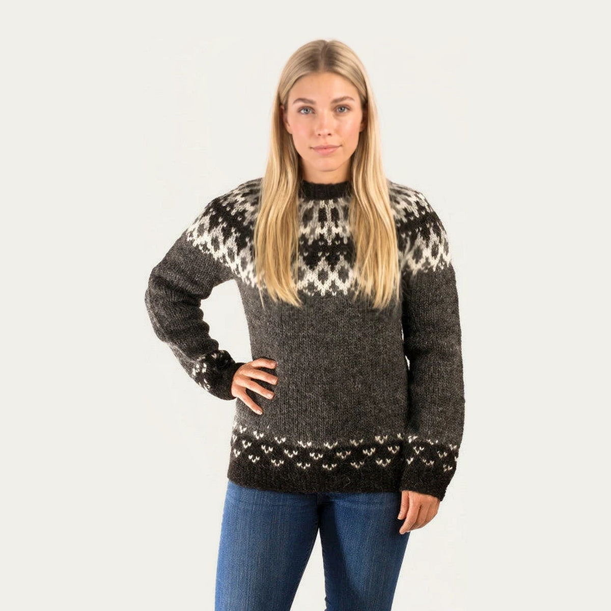 Skipper Wool Pullover Grey