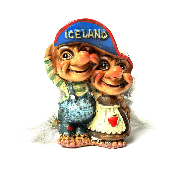 Troll with cap Iceland 6 cm