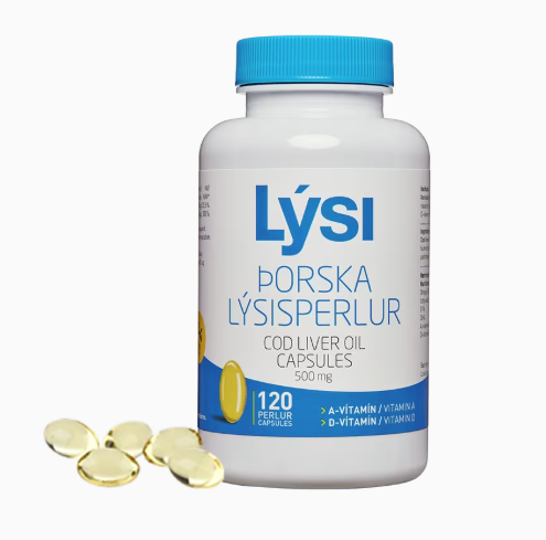 Cod Liver Oil Capsules (120pc)