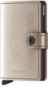 Miniwallet: Metallic Champagne