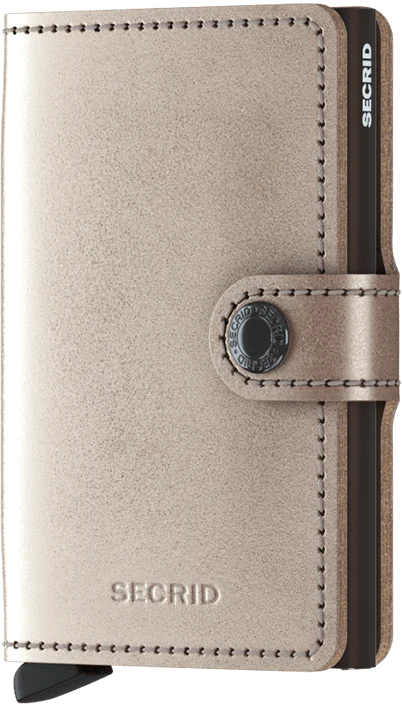 Miniwallet: Metallic Champagne